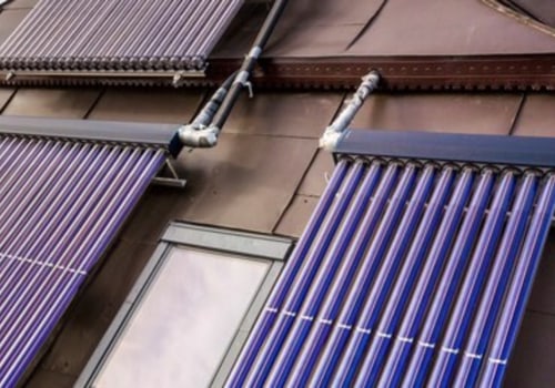 In een waterverwarmingssysteem op zonne-energie?